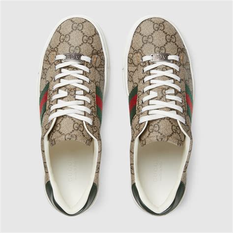 women's gucci ace sneaker with web